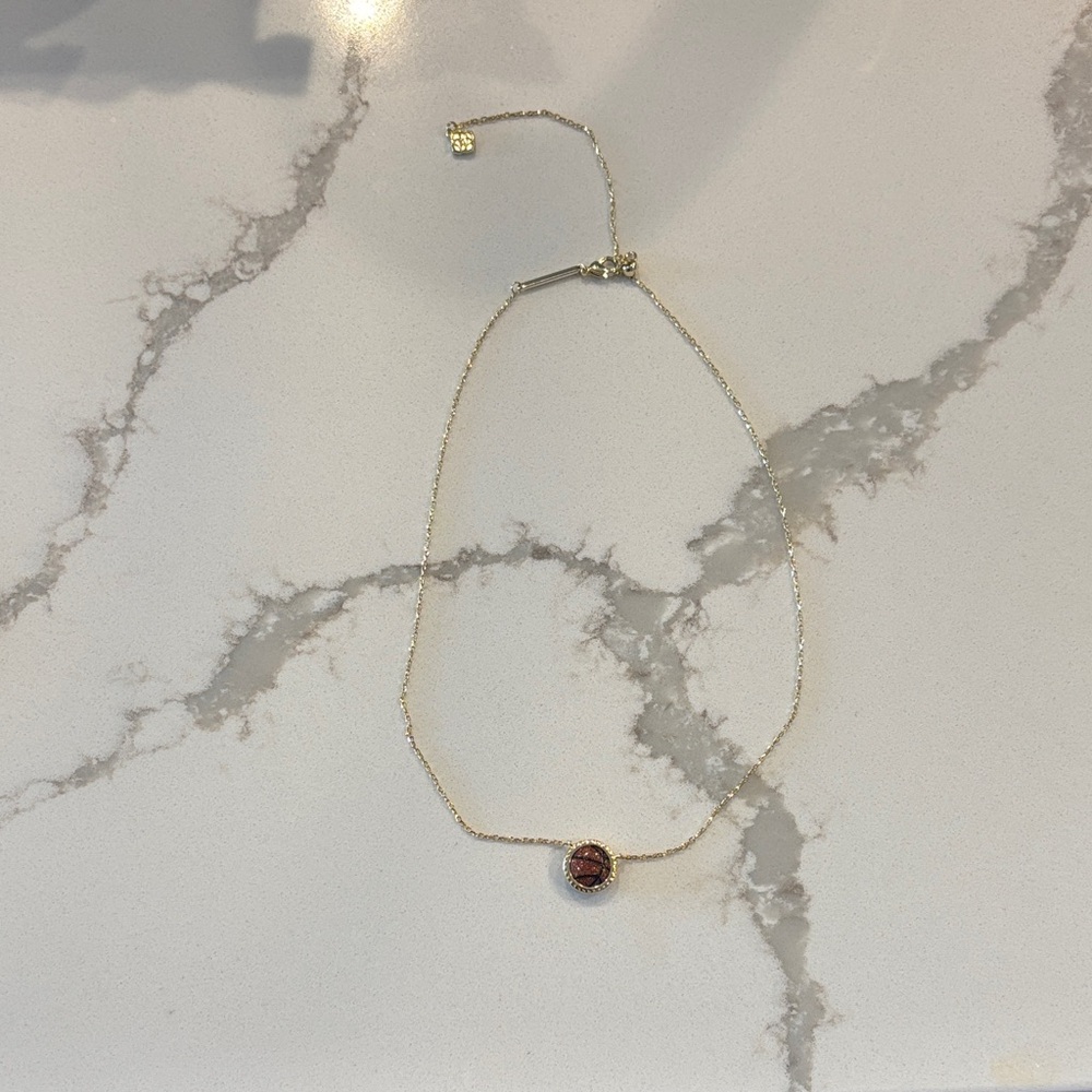 EUC - Kendra Scott Basketball Necklace